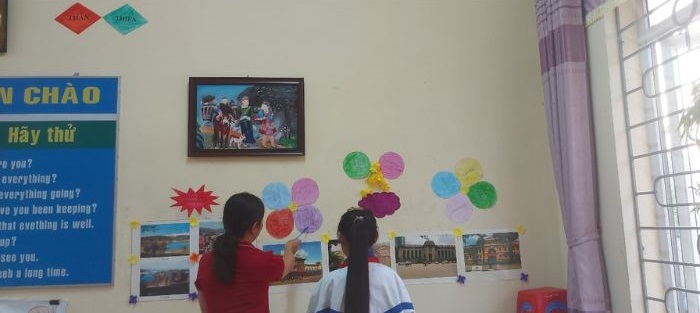 ảnh mẫu trang trí lớp học thcs siêu sáng tạo