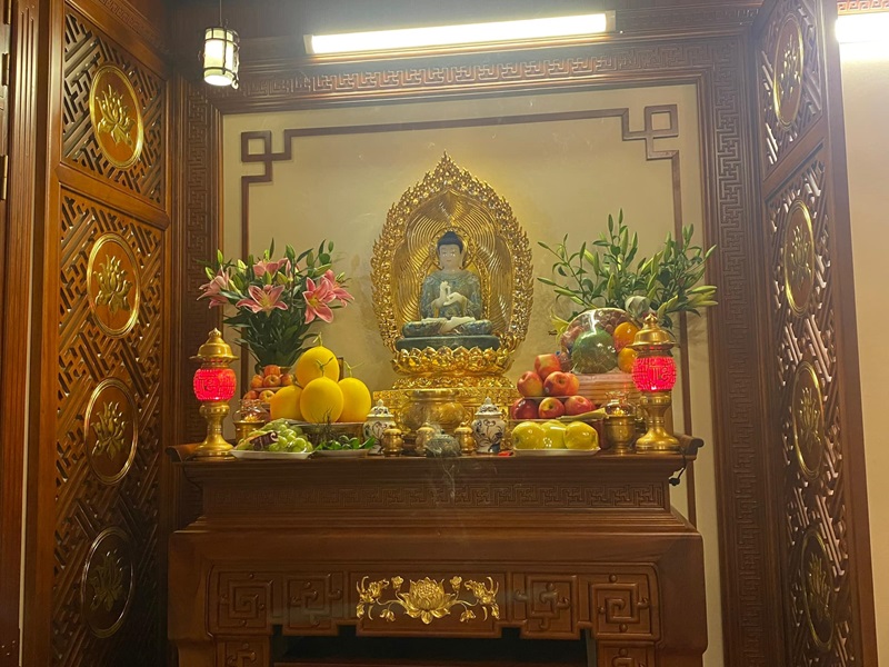 ảnh trang trí bàn thờ