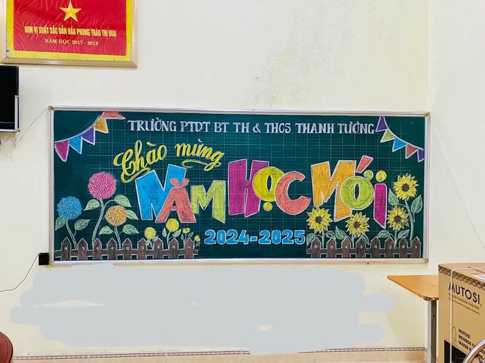 ảnh trang trí bảng chào mừng năm học mới cực đẹp