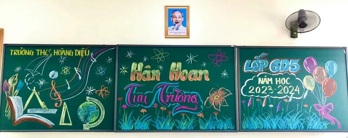 ảnh trang trí bảng chào mừng năm học mới full hd