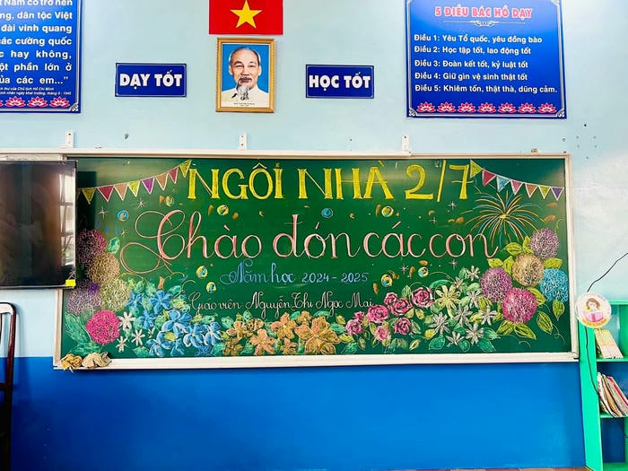 ảnh trang trí bảng chào mừng năm học mới hd