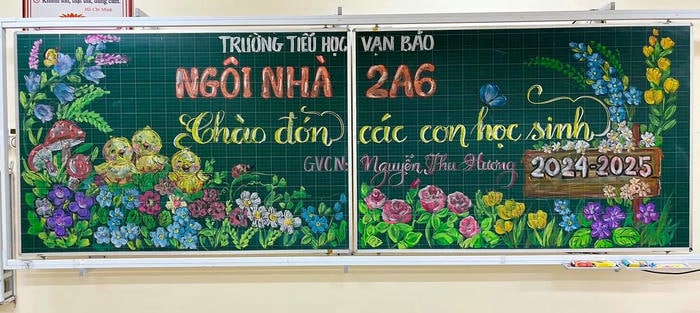 ảnh trang trí bảng chào mừng năm học mới xinh nhất