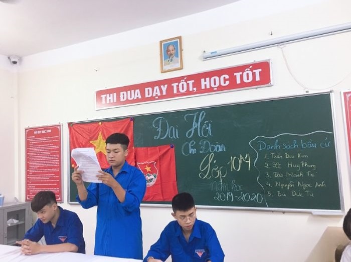ảnh trang trí bảng đại hội chi đoàn