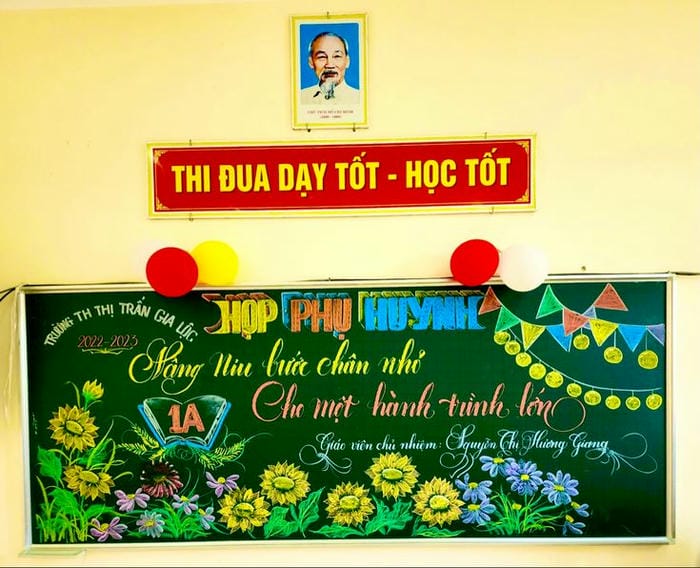 ảnh trang trí bảng họp phụ huynh cực đẹp