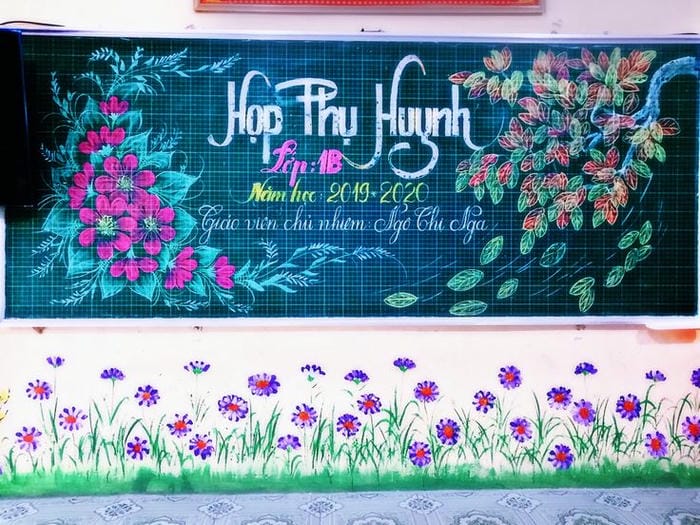 ảnh trang trí bảng họp phụ huynh đẹp nhất