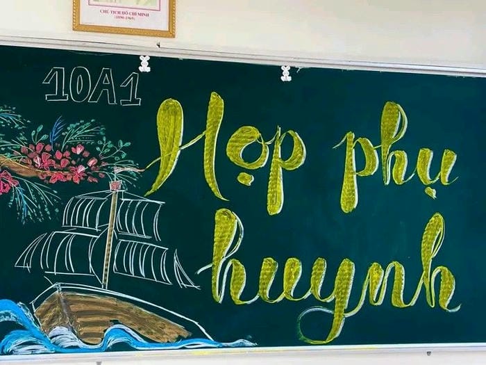 ảnh trang trí bảng họp phụ huynh giản đơn