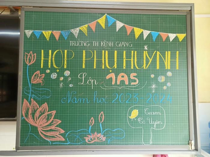ảnh trang trí bảng họp phụ huynh siêu đẹp
