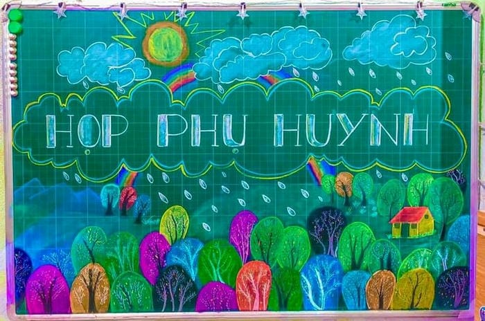 ảnh trang trí bảng họp phụ huynh
