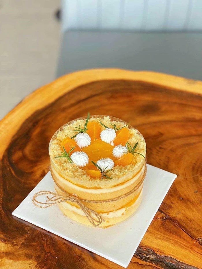 ảnh trang trí bánh bông lan trứng muối đẹp