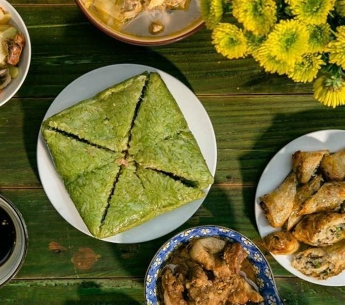 ảnh trang trí bánh chưng cực đẹp