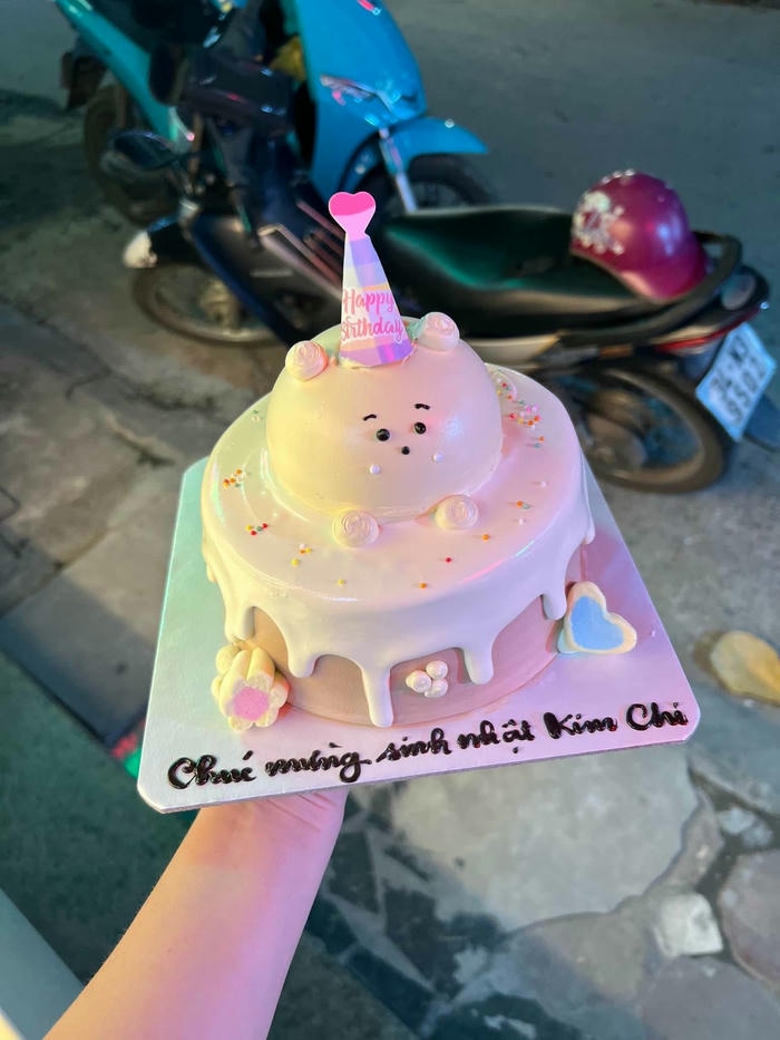 ảnh trang trí bánh kem cực xinh