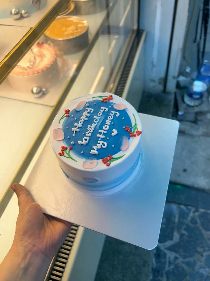 ảnh trang trí bánh kem đẹp cực
