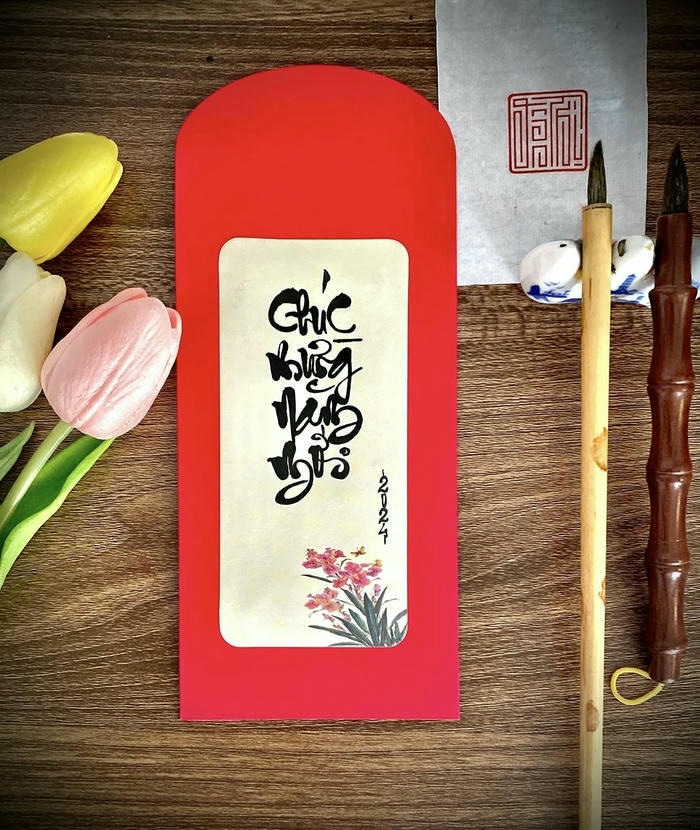 ảnh trang trí bao lì xì đẹp nhất