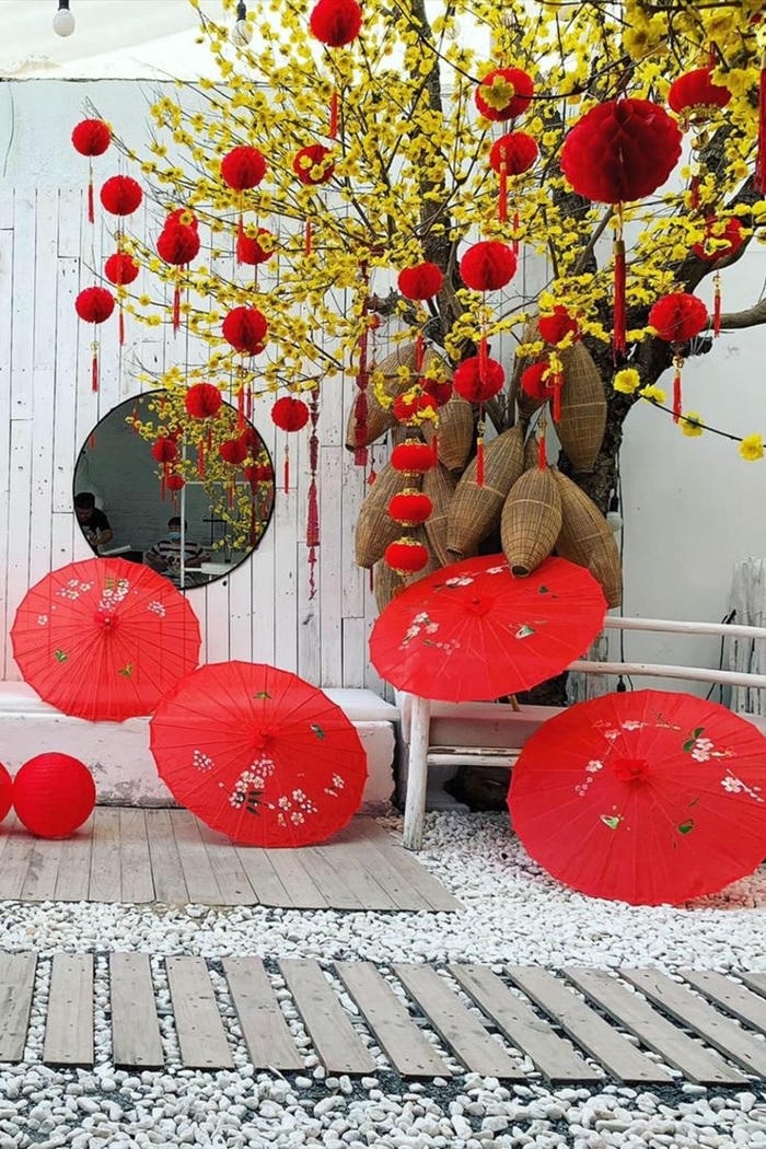 ảnh trang trí cây mai đẹp