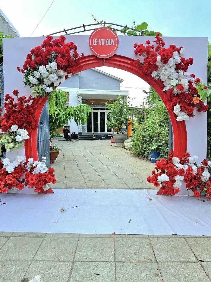 ảnh trang trí đám cưới cực xinh
