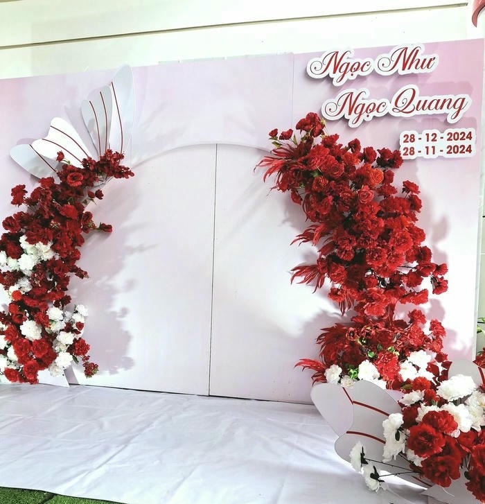 ảnh trang trí đám cưới