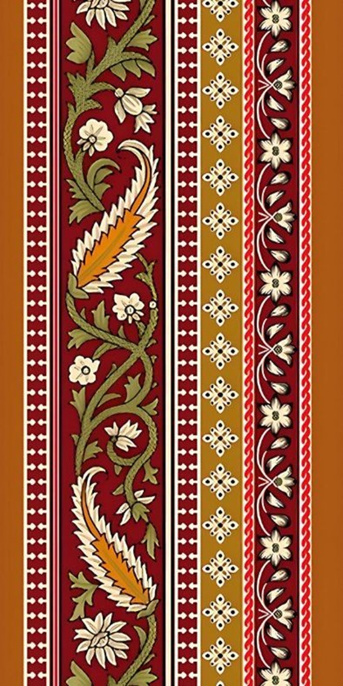 ảnh trang trí đường diềm viền nâu
