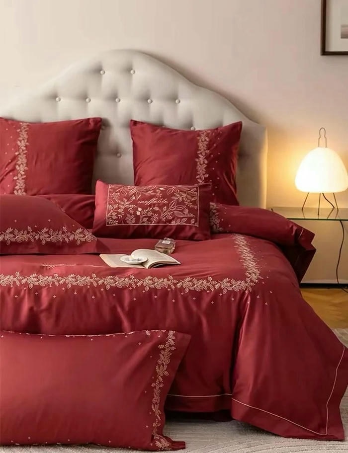ảnh trang trí giường cưới