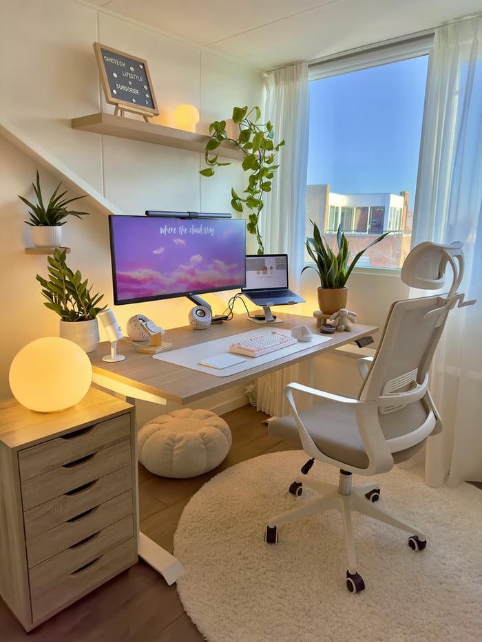 ảnh trang trí góc học tập hd