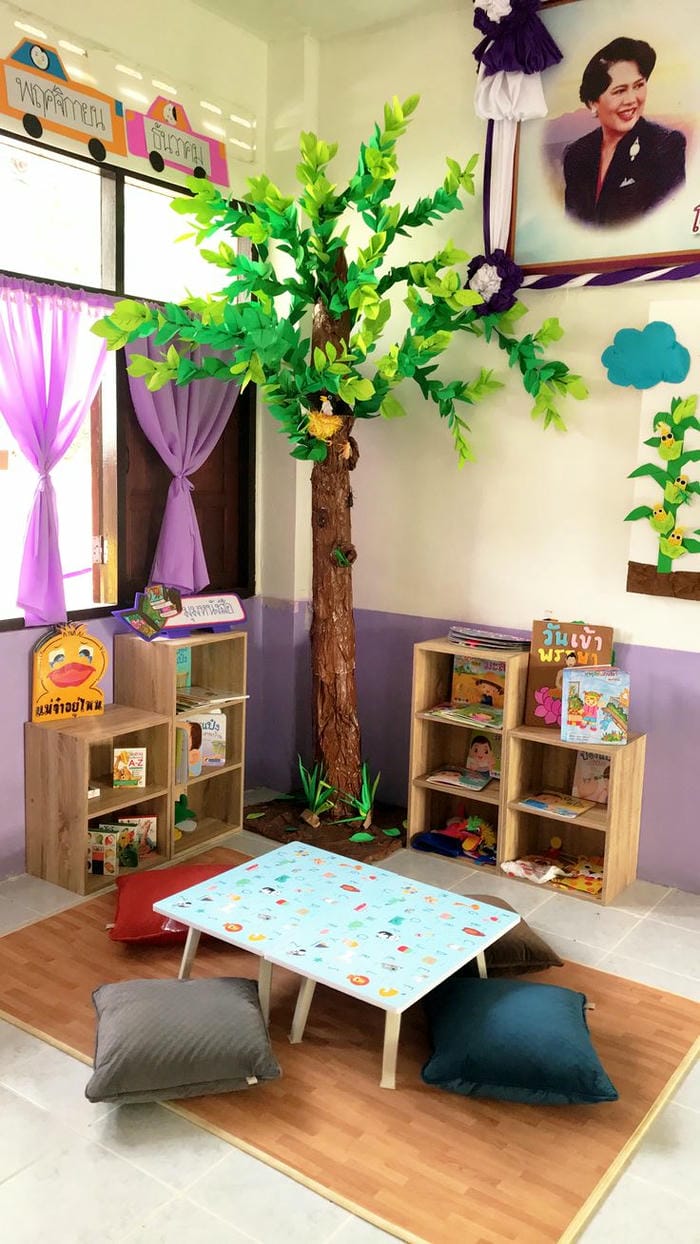 ảnh trang trí góc xây dựng steam đẹp nhất kệ đồ