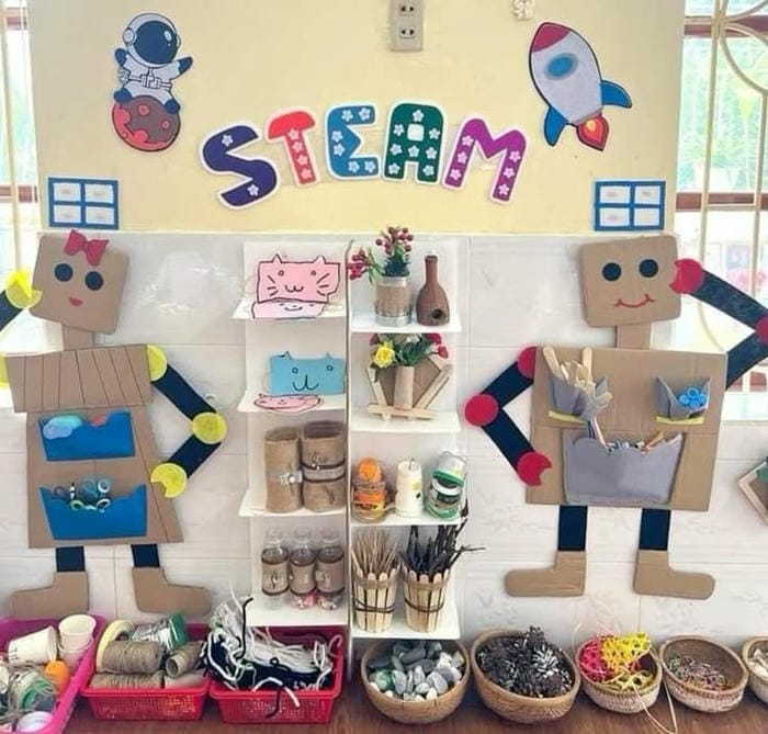 ảnh trang trí góc xây dưng stream mô hình