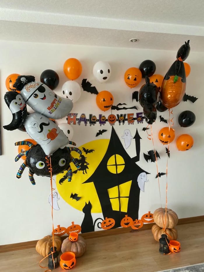 ảnh trang trí halloween mầm non dễ thương nhất