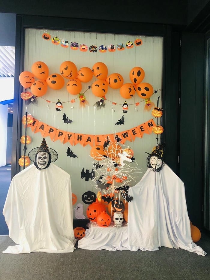 ảnh trang trí halloween mầm non đẹp