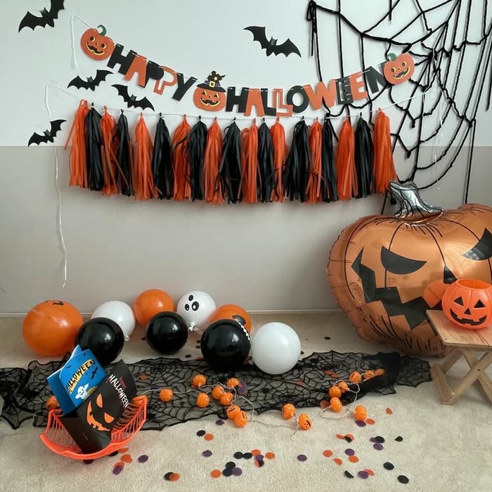 ảnh trang trí halloween mầm non siêu dễ thương