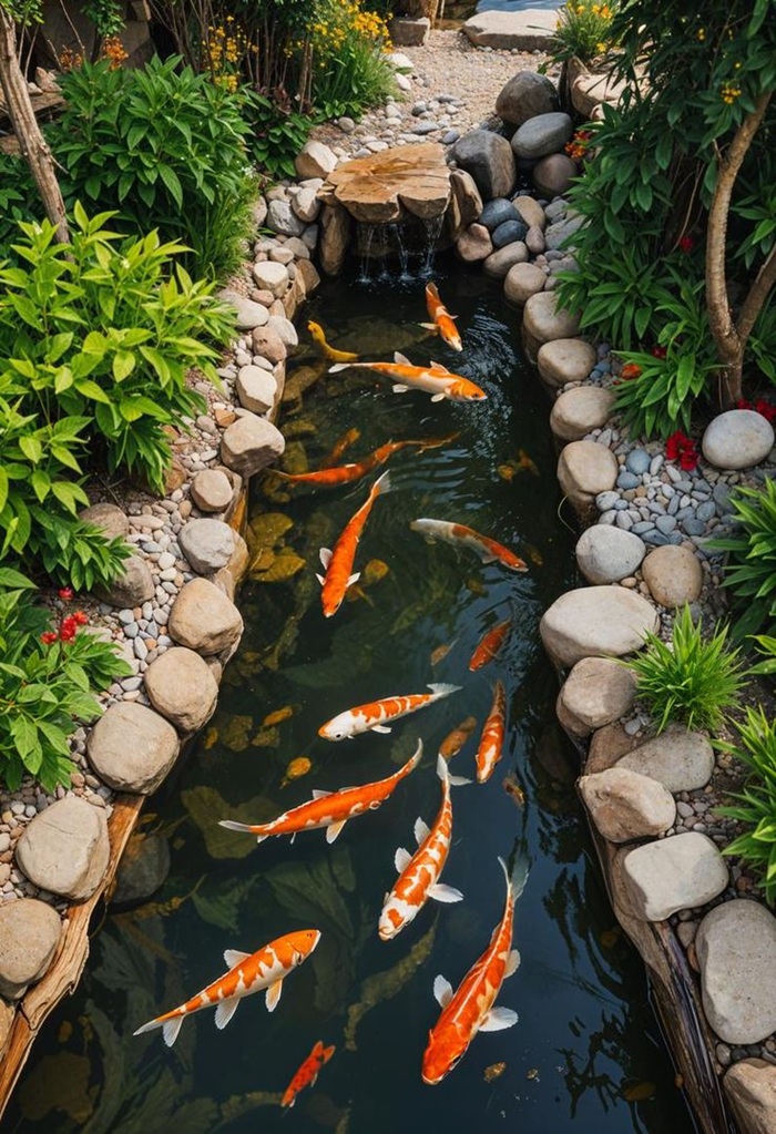 ảnh trang trí hồ cá