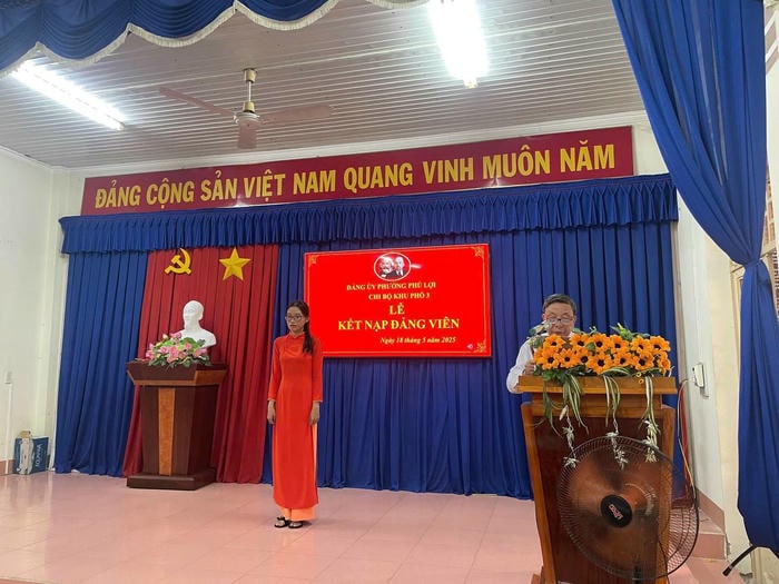 ảnh trang trí lễ kết nạp đảng mới nhất siêu chất