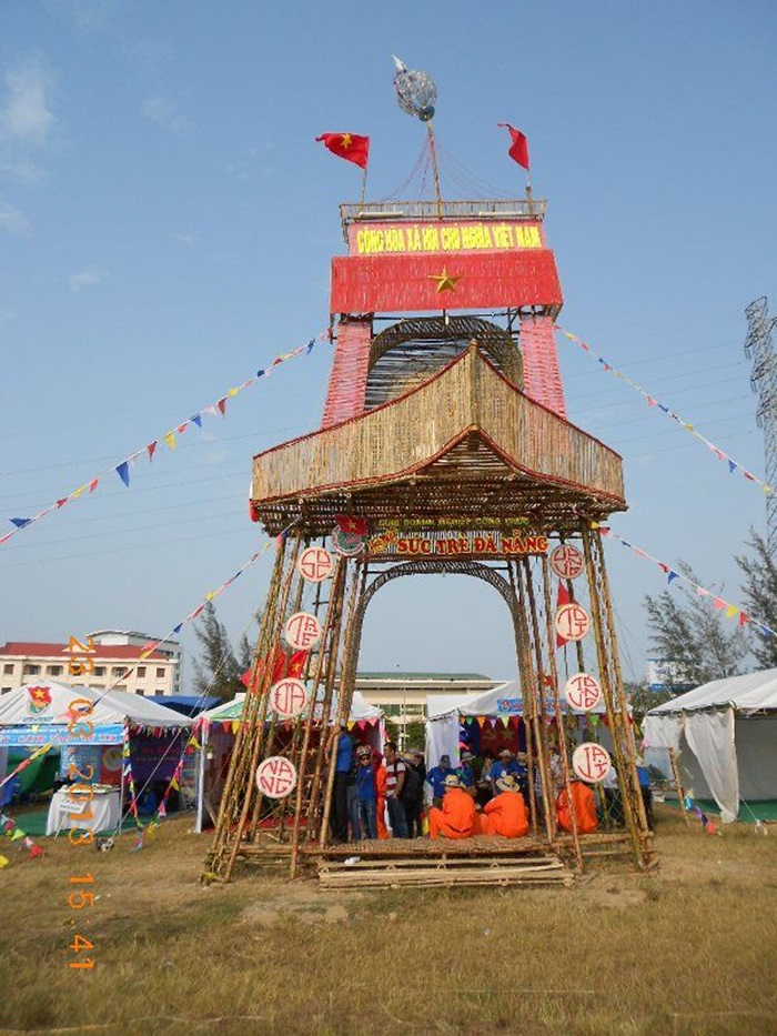 ảnh trang trí lều trại lớp 8 xinh