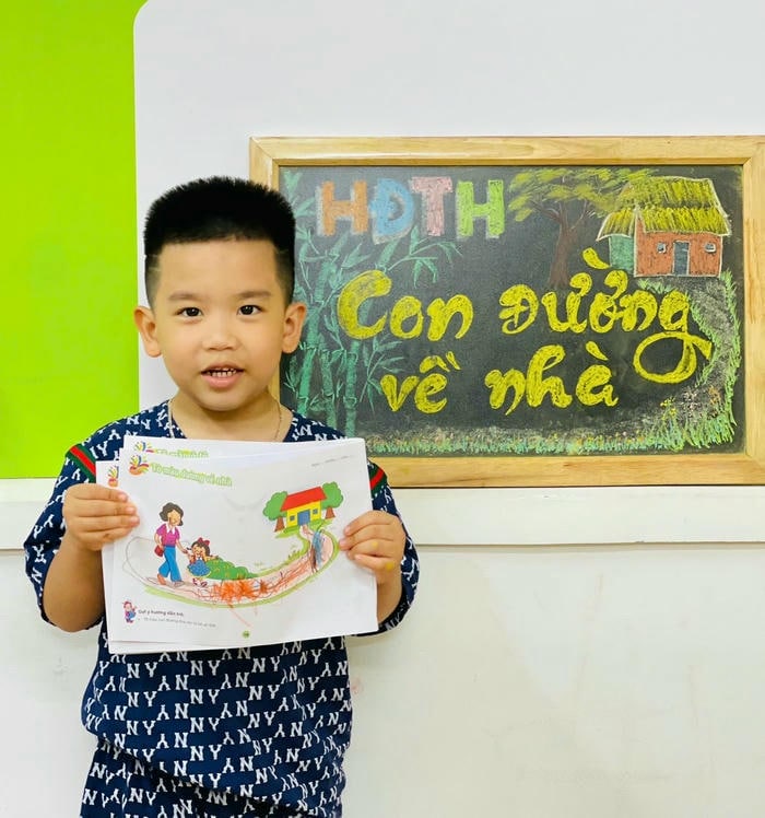 ảnh trang trí lớp học mầm non siêu đẹp