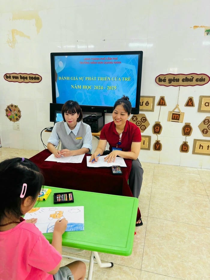ảnh trang trí lớp học mầm non siêu xinh
