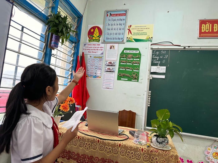 ảnh trang trí lớp học tiểu học đẹp