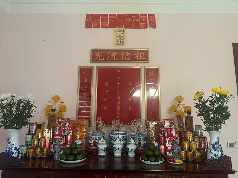 ảnh trang trí phòng thờ đẹp