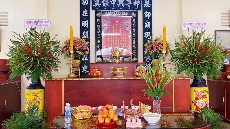 ảnh trang trí phòng thờ