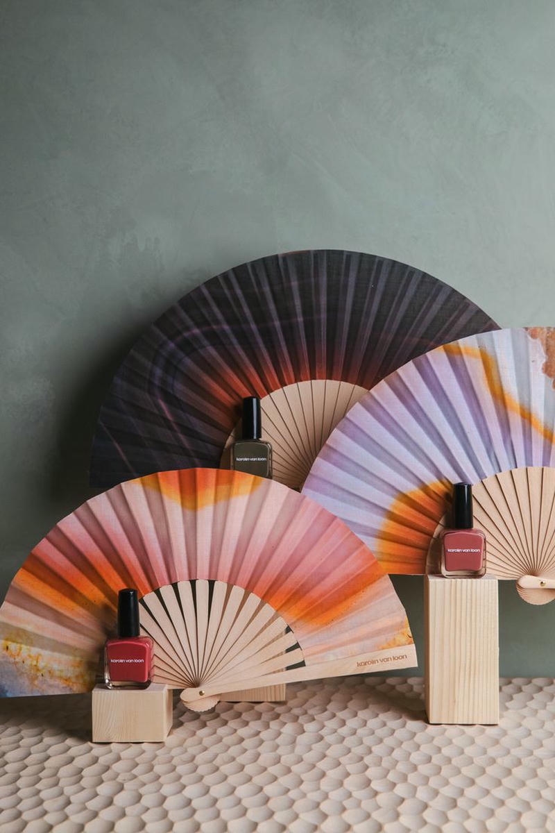 ảnh trang trí quạt cực kì đẹp