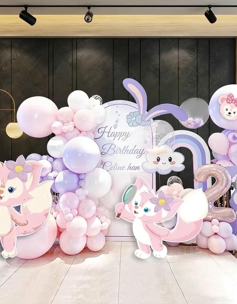 ảnh trang trí sinh nhật cho bé siêu cute