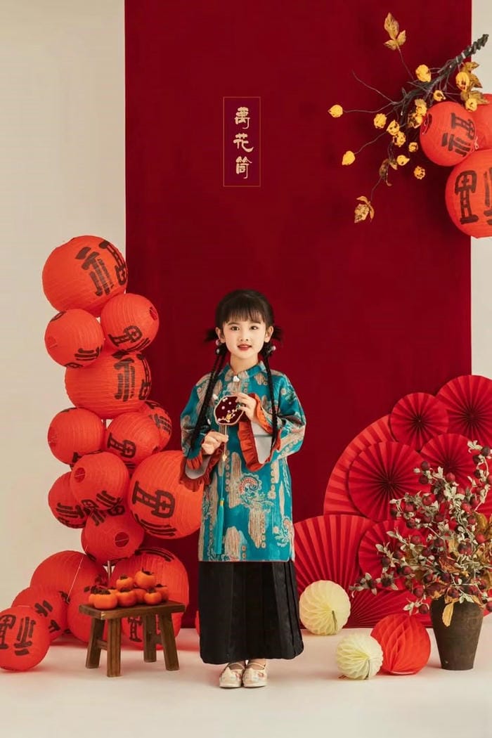 ảnh trang trí tết mầm non cute