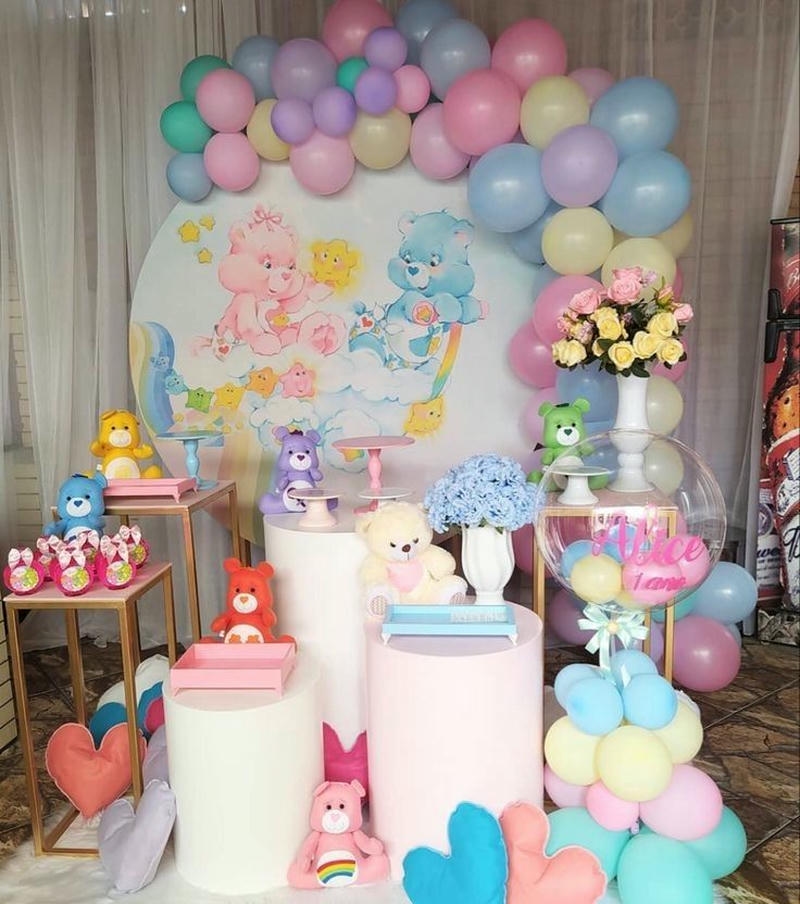 ảnh trang trí thôi nôi dễ thương cực cute