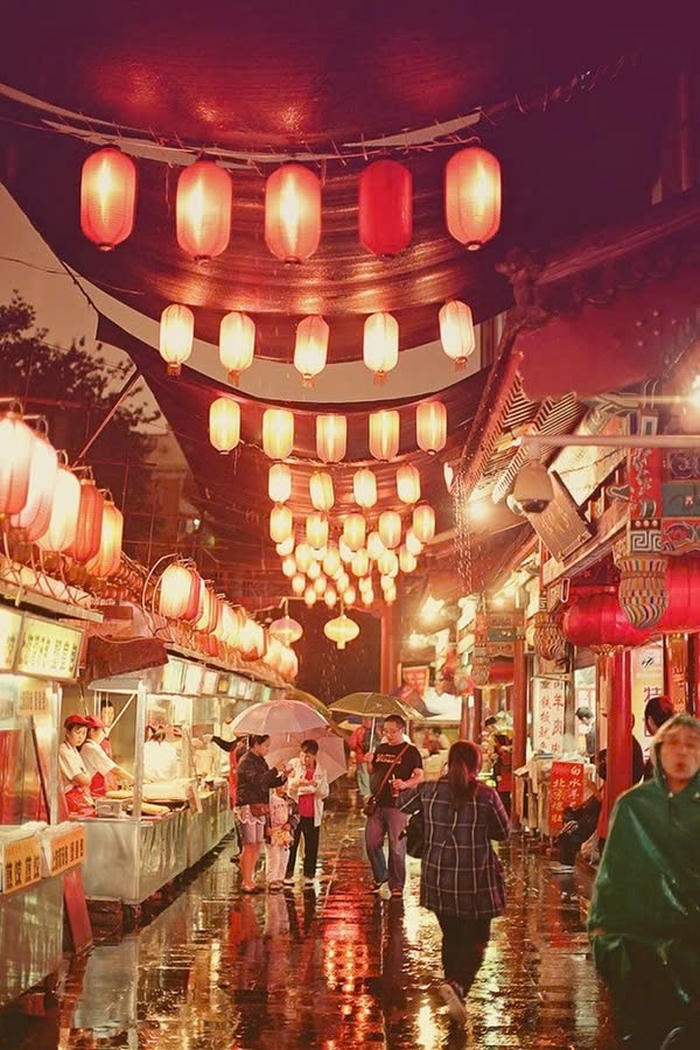 ảnh trang trí trung thu đèn lồng đỏ