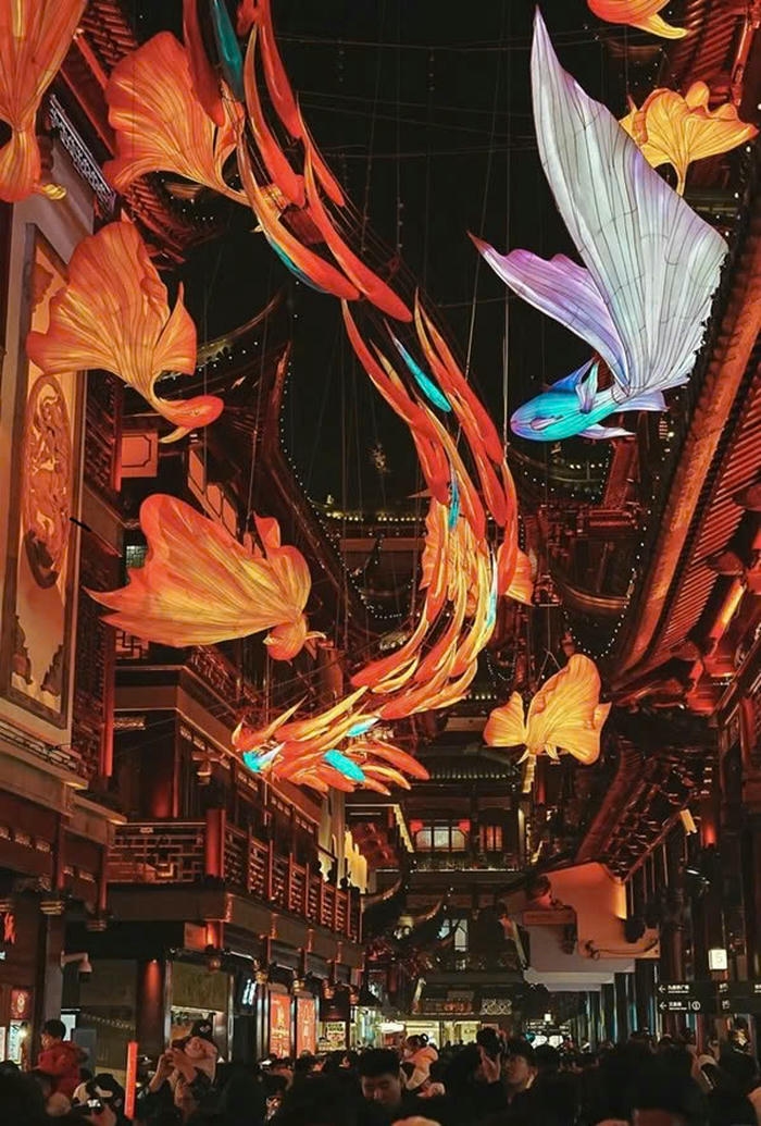 ảnh trang trí trung thu trên không