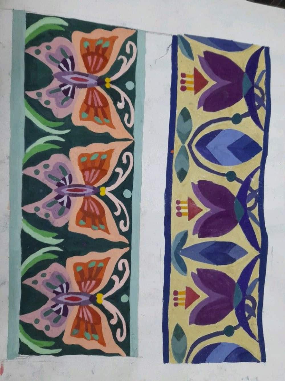 đường diềm truyen thong thời lý