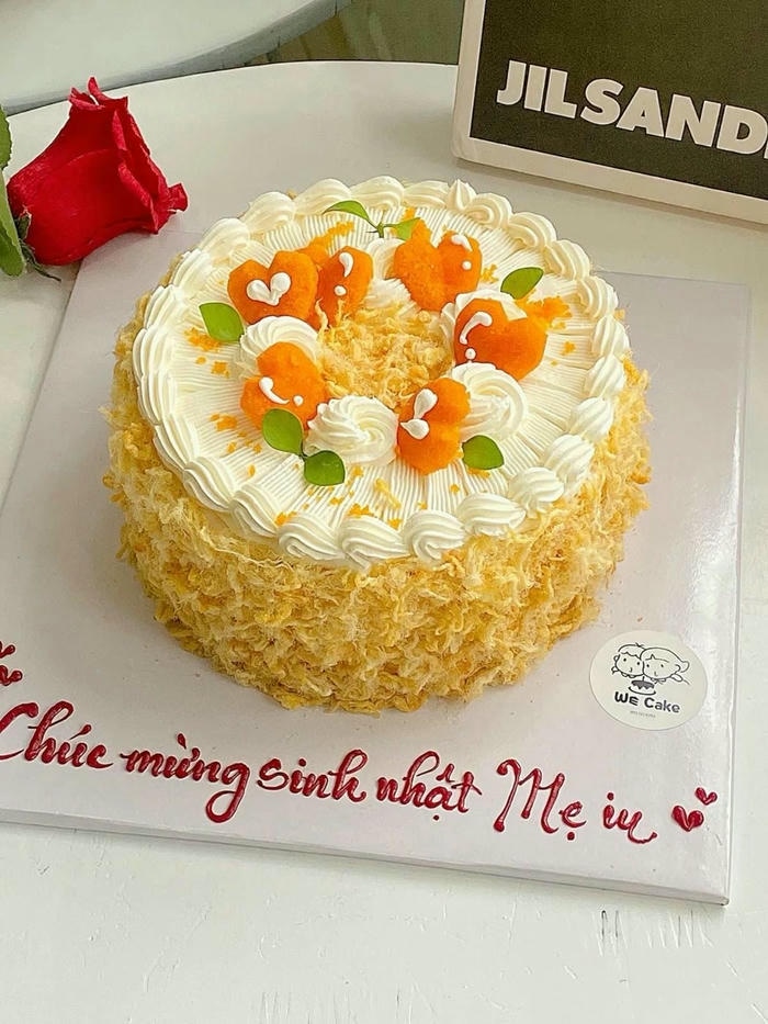 hình ảnh trang trí bánh bông lan trứng muối đẹp nhất
