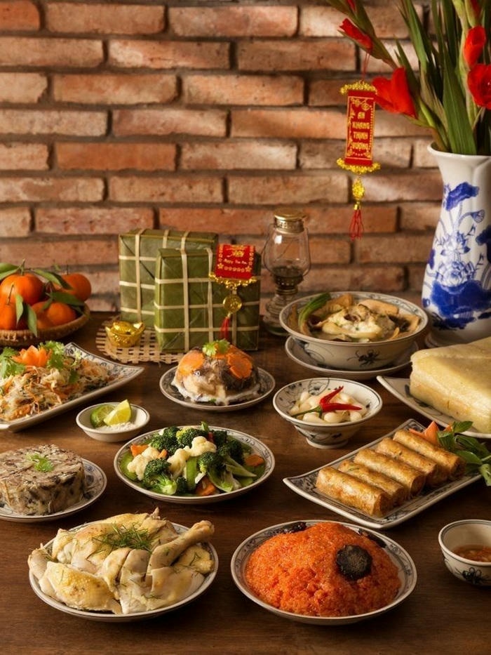 hình ảnh trang trí bánh chưng đẹp nhất