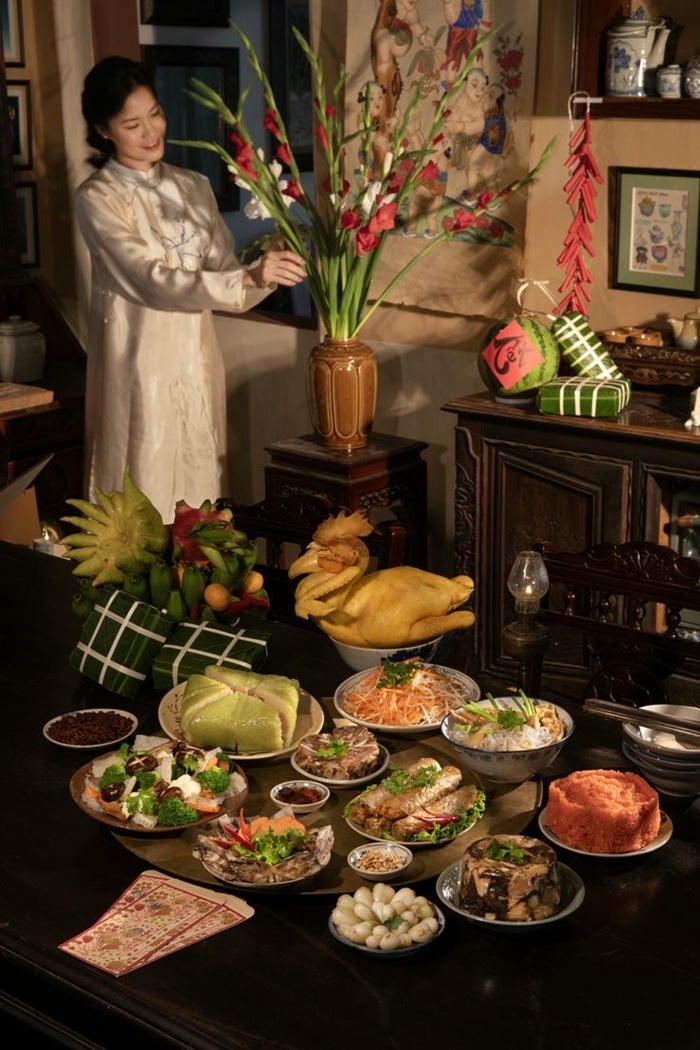hinh anh trang tri banh trung đep