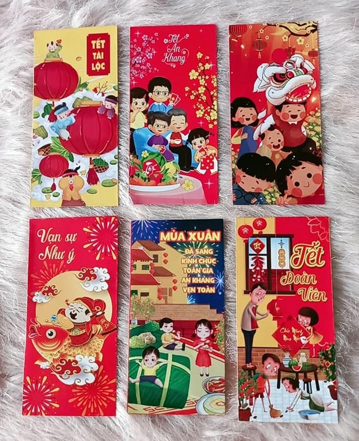 hình ảnh trang trí bao lì xì đẹp