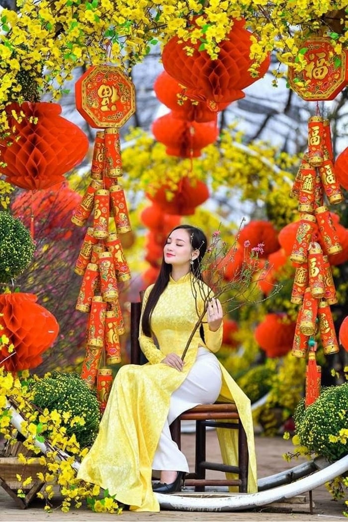 hình ảnh trang trí cây mai đẹp