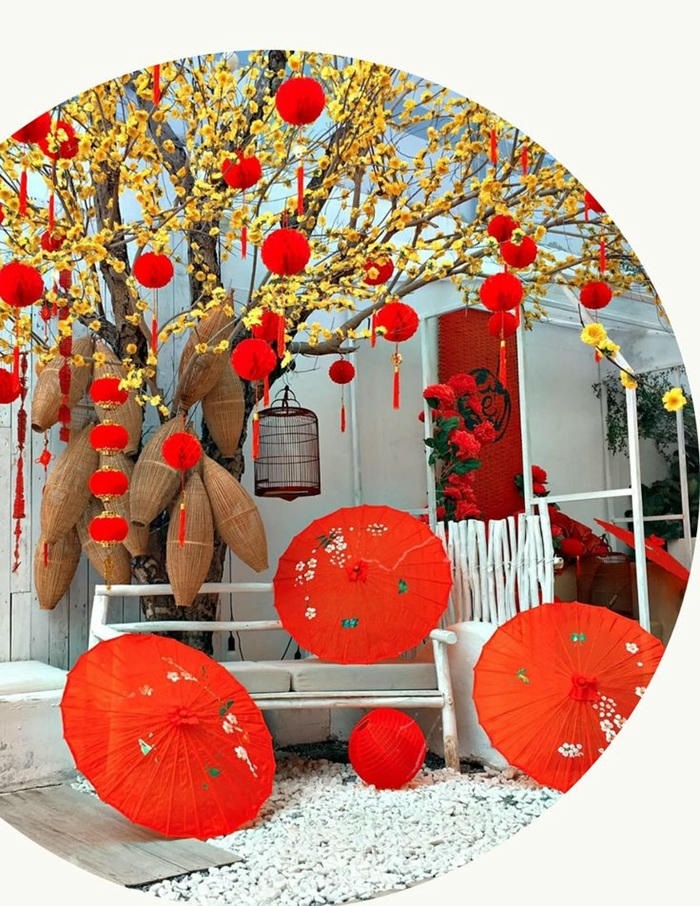 hình ảnh trang trí cây mai siêu đẹp