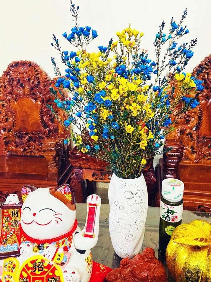 hình ảnh trang trí cây mai
